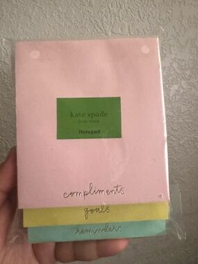 Kate Spade Notepad